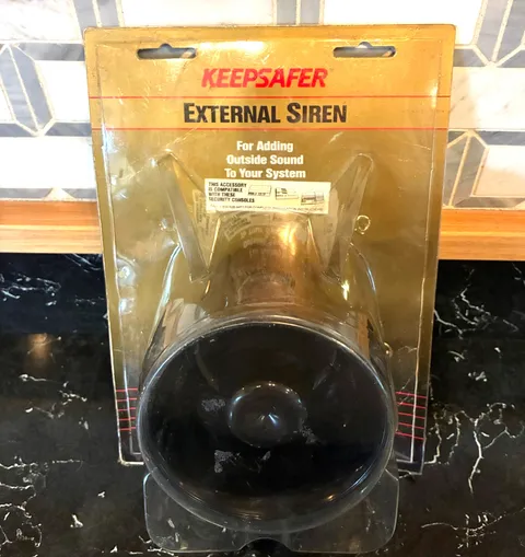 New  Keepsafer external siren for SSD console