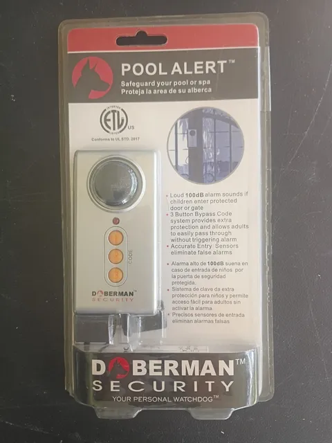 NEW Doberman Security Door & Gate Alarm Pool / Spa Alert