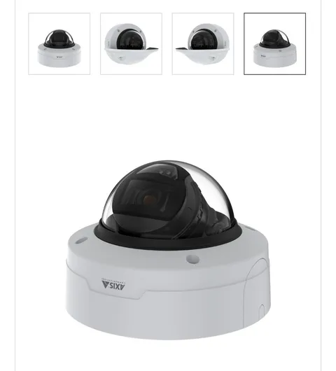 AXIS P3265-LVE Outdoor Weatherproof Dome IP Camera w/ 4 Pro licenses