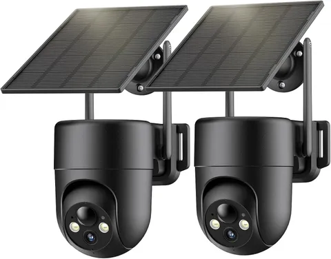 ELYSOO Security Cameras Wireless Outdoor, 2K Color Night Vision, Solar Camera Ou