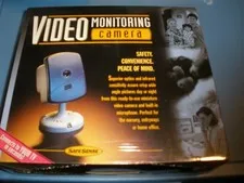 Wide Angle Video Monitoring Camera Black & White SAFE-SENSE New/Sealed 1998 RARE