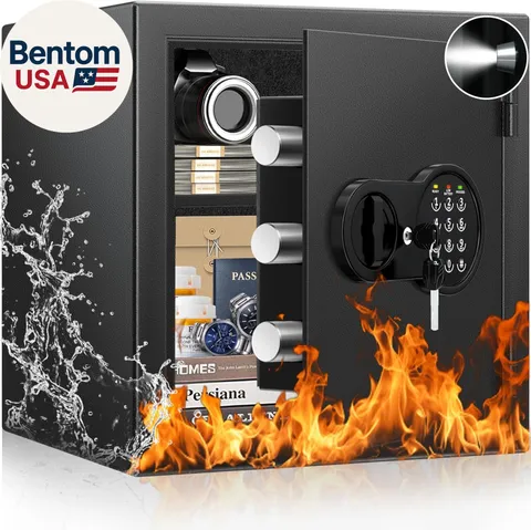 2.0 Cuft Fireproof Safe Box, 35-Min Fire Resistant Home Safe with Digital Keypad