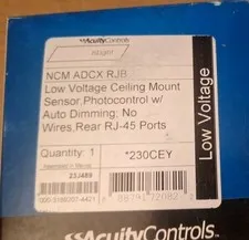 Acuity NCM ADCX RJB Ceiling Mount Sensor - White