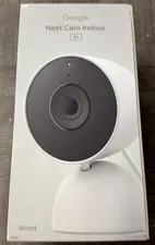 Google Nest Cam Indoor 2K (Wired, 3rd Gen) Snow #GA09973-US (NEW/SEALED)