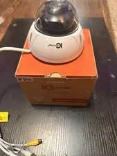 IC Realtime IPFX-D40V-IRW2 4MP IP/Network Wired Dome Camera White/Black