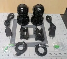  1 Kamtron Security Camera WiFi IP Camera , And 1 Broken One To Fix 