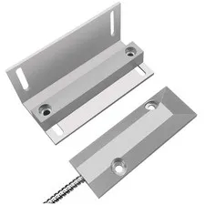Heavy Duty Wired Alarm Garage Door Magnetic Contacts Switch NC with Adjustabl...