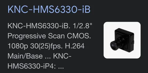 HMS6330-iB KT&C HD IP Square Camera Interchangeable Lenses Korea Professional