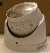 Lorex 4K IP Wired Dome Security Camera w/ Smart Deterrence & Motion Detection HD