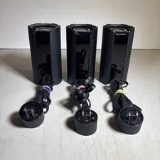 Lot of 3 Canary CAN100USBK Indoor 1080p HD Survellience Security Camera, Black