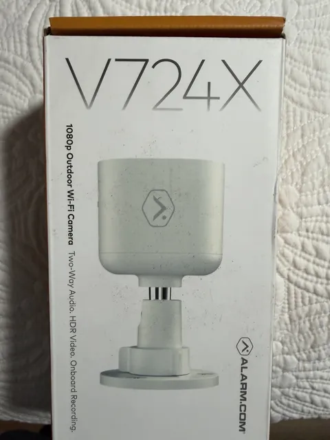 Alarm.com ADC-V724X Outdoor Wi-Fi Camera with 2-Way Audio New
