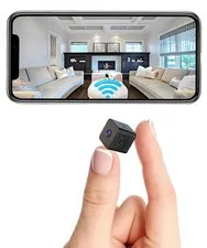 HD , Wireless Mini for Office & Home Small with Night Vision with Android & iOS