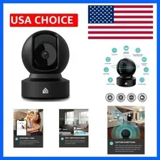 Kasa 1080p Indoor Pan/Tilt Wired Security Camera, Baby & Pet Monitor, EC71