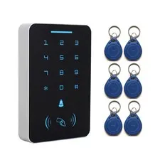 125Khz RFID ID Access Control Keypad Digital Panel Card Reader Door Lock System