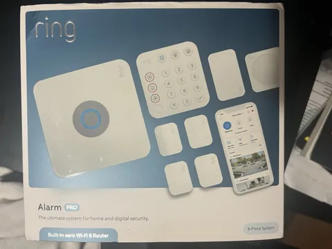 Ring Alarm Pro 8-Piece Wi-Fi Indoor Home Security System Kit + 2 Extra Sensors