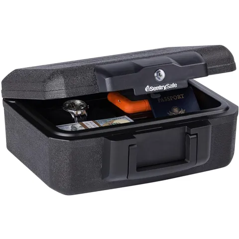 Secure Fireproof Cash Box with Carrying Handle