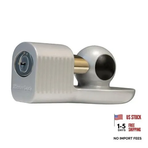 Fits 1-7/8 in., 2 in., and Most 2-5/16 in. Trailer Trailer Hitch Lock