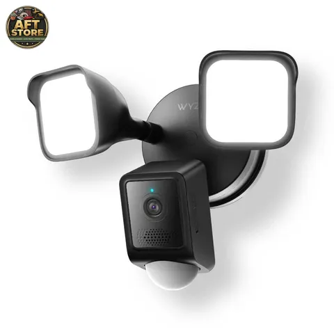 Wyze Wired Outdoor Wi-Fi Floodlight v2 Security Camera - Black