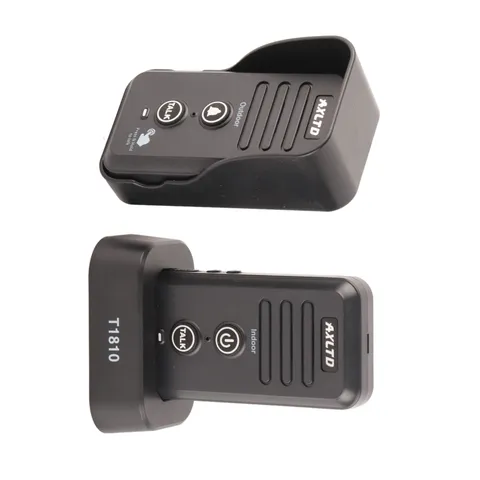 Personal Doorbell Pager Wireless Intercom Doorbell 1500m Long Range For Family
