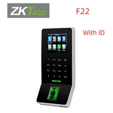 ZKTeco F22 WiFi ID TCP/IP Ultra-thin Fingerprint Touch Screen Time Attendance