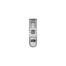 Master Lock 6-1/4" Long Zinc Plated Hardened Steel Single Hinge Hasp, 1 Pack,