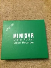MINI DVR DIGITAL POCKET VIDEO RECORDER  640X480
