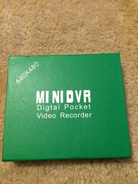MINI DVR DIGITAL POCKET VIDEO RECORDER  640X480