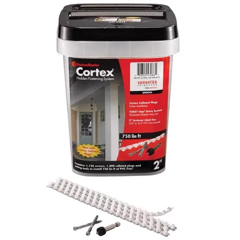 Fastenmaster Versatex No. 20 X 2 In. L Gray Torx Ttap Trim Head Hidden Deck Fast