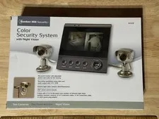 Bunker Hill Security Camera Set 63129 Night Vision Color 4.3in Monitor New