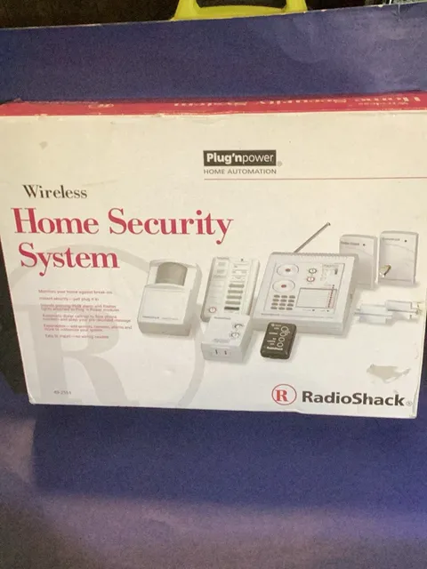 Vintage Radio Shack Central 5000 Wireless Home Security System 49-2570 READ