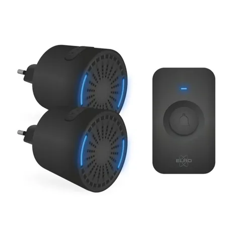 DB2000 with 2 Compact Plugin Receivers Range 200 MetersWaterproof IP6564 M...
