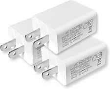 3 Pack 5V 2A USB Cam Power Adapter for Outdoor Wyze Nest Cam,Kasa,Google Nest,Bl