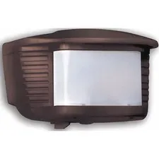 Designers Edge L6020br Motion Sensor, 180 Degree, 70 Ft, Brz, 3In L