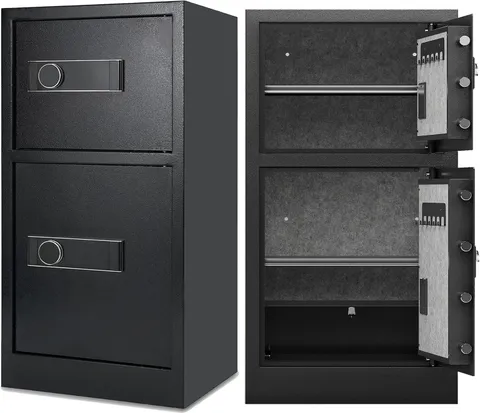 8.6 Cu Ft Extra Large Home Safe with Fireproof and Waterproof Bag,Heavy Duty Dou