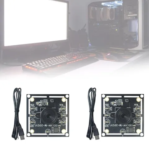 3PCS OV9732 USB Camera Module 1MP 720P 100 Degree Wide Angle Lens for Detailed