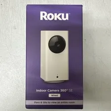 Roku Indoor Pan Tilt Camera 360 SE Model CP1000X