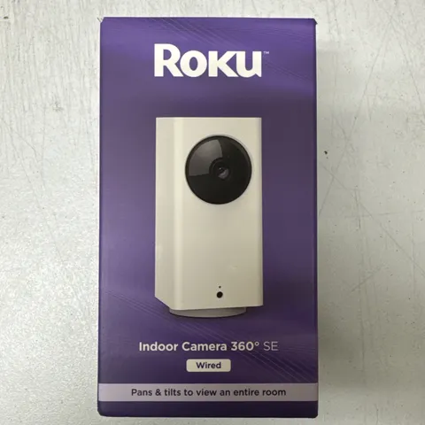 Roku Indoor Pan Tilt Camera 360 SE Model CP1000X