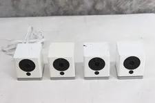 Lot of 4 (four) Wyze Cam V2 in/outdoor Cameras - Untested - sold AS IS
