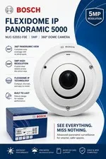 Bosch Flexidome IP Panoramic 5000 | NUC-52051-F0E | 5MP | 360°Dome Camera White 