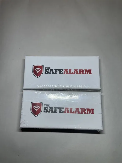 The Safe Alarm Portable Personal Self Defense Device Keychain Set of 2