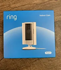 Ring Indoor Cam 2nd Gen Wi-Fi Home or business security in 1080p HD video, White