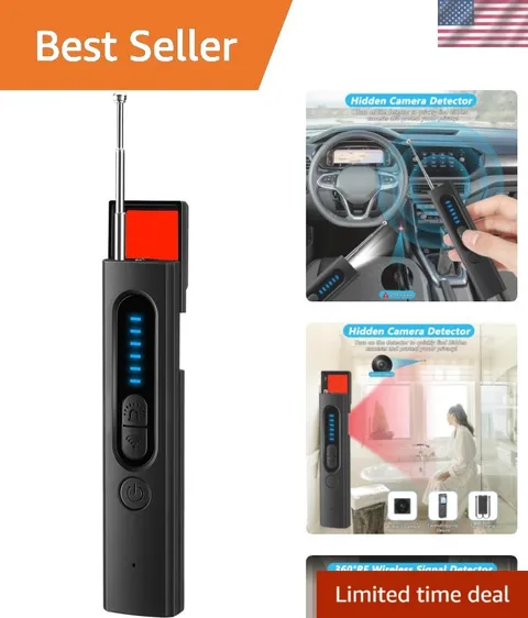 Hidden Camera Detectors, Listening Device Detector, Anti-Spy Detector, GPS Tr...