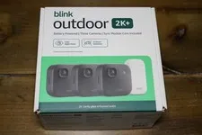 New & Sealed! Blink Outdoor 2K+ Wireless Security Camera - 3 Camera System