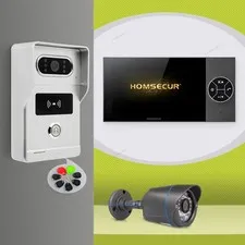 HOMSECUR 7" HD Video Doorphone Intercom Door Bell Night Vision Door Unlock