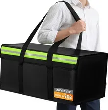 Extra Large Fireproof Document Bag 24x12x12 for Valuables and Photos