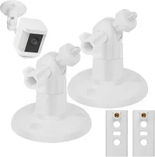 2Pack 360° Adjustable Wall Mount for Ring Spotlight Cam Battery/Cam Plus/Pro (Ba