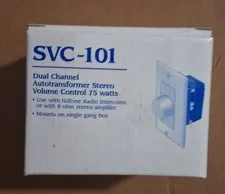 SVC-101 Nutone Dual Channel Autotransformer Stereo Volume Control 75 Watts