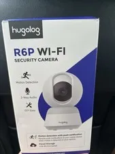 hugolog R6P 1080p Indoor Wi‑Fi Security Camera Motion Detection Two‑Way Audio