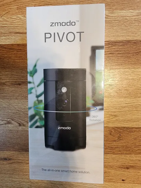 Zmodo Pivot 1080p 360° Rotating Wireless Indoor Security Camera ZH-IZV2D-W Black