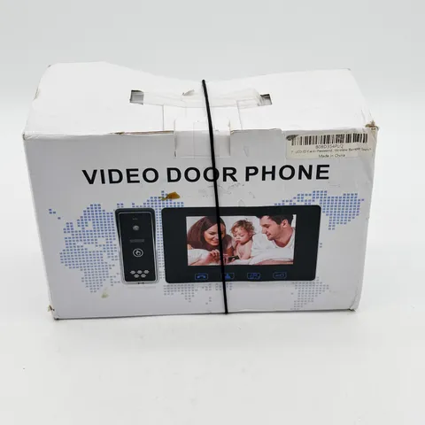 Wired Video Door Phone / Video Intercom Security Camera Black New In Box